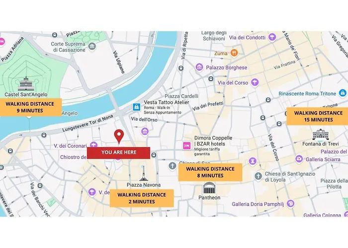 Apartament Ninfa Maison Piazza Navona-coronari *
